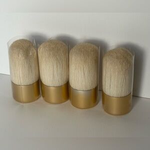 Set of Four Kabuki Make Up Brushes